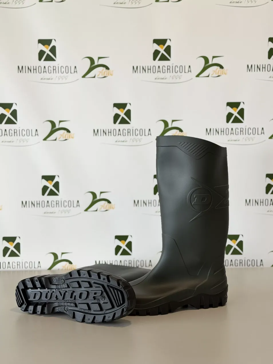 Galocha PU Dunlop Cano Alto