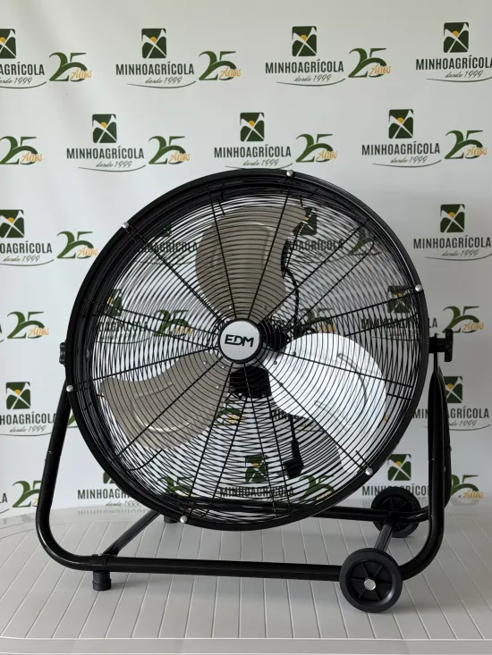 Ventoinha Industrial de Chão EDM 180W